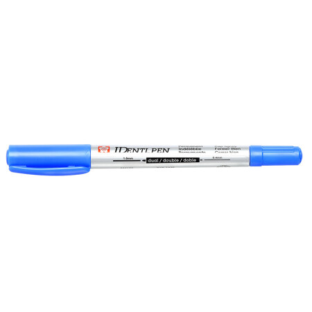 樱花Sakura 双头记号笔 XYK-T#36 蓝色 油性小双头记号笔 勾线笔 光盘笔