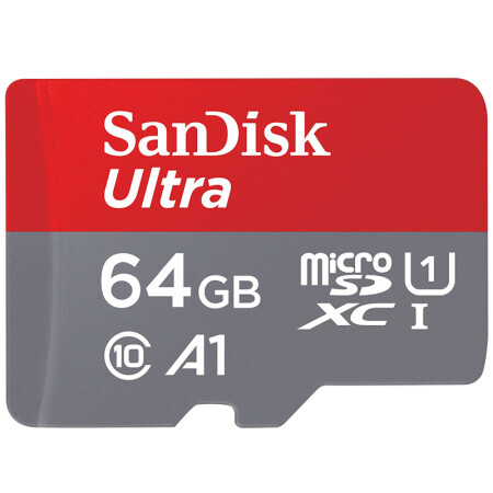 闪迪（SanDisk）A1 64GB 读速100MB/s 至尊高速移动MicroSDXC UHS-I存储卡 TF卡