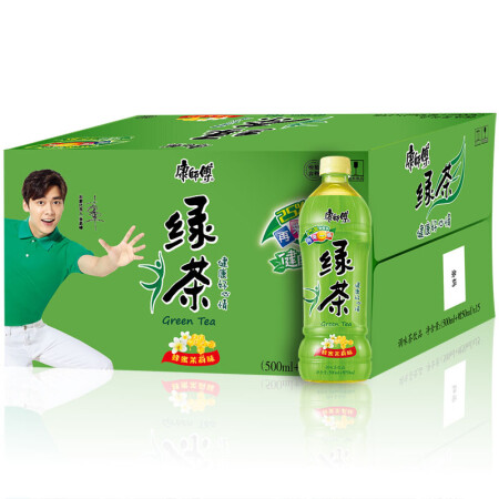 康师傅绿茶蜂蜜茉莉味550ml*15瓶（新老包装自然替换）,降价幅度2.9%