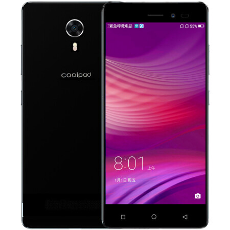 酷派（Coolpad） 锋尚N2m MTS-T0 移动4G 智能老人手机 双卡双待 黑色 (1GB RAM+16GB ROM),降价幅度0.3%