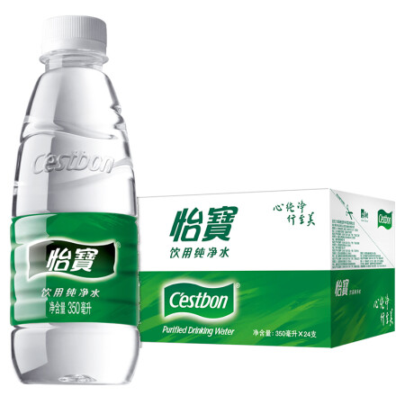 怡宝 纯净水 350ml*24 整箱装 （华润怡宝出品 饮用水）,降价幅度16.9%