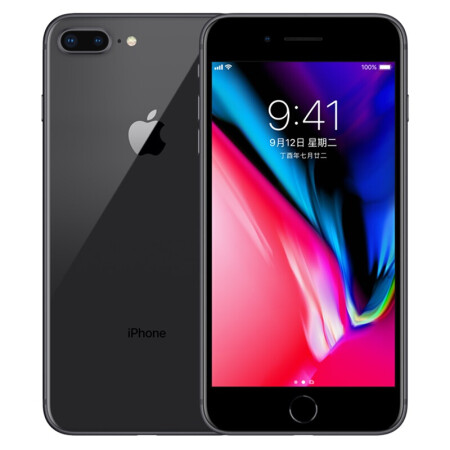 Apple 苹果  iPhone 8 plus 手机 深空灰 全网通 64GB