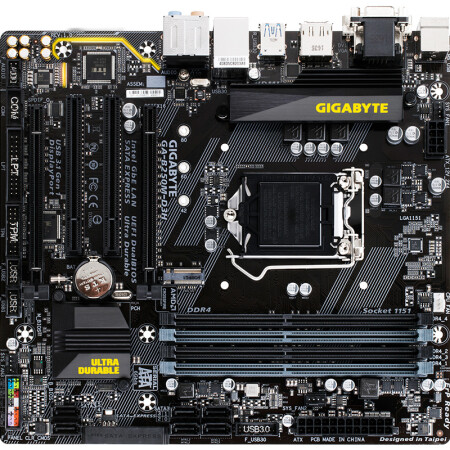 技嘉（GIGABYTE）B250M-D3H 主板 (Intel B250/LGA 1151),降价幅度6.7%