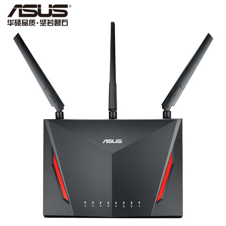 华硕(asus)rt-ac86u 2900m ac 双频 低辐射 智能无线千兆路由器 吃鸡