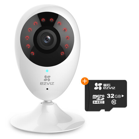 萤石(EZVIZ)C2C 1080P+32G视频监控专用卡  萤石（C2C1080P摄像头+32G专用卡）