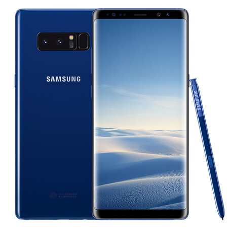 三星galaxy note8(sm-n9500)6gb 128gb 星河蓝 移动联通电信4g手机