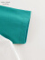马克珍妮【棉感速干】男女童防晒速干运动短袖T恤夏装新款240320 松石绿 90cm