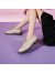 哈森（Harson）哈森女鞋2023新款商场同款女单鞋百搭英伦小皮鞋女德比鞋HS237705 米色羊皮革 39