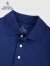 布克兄弟（BrooksBrothers）男士夏季简约纯色质感针织短袖Polo衫 4004-海军蓝 M