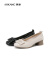 奥康（Aokang）官方女鞋 2024春季新款优雅气质通勤鞋舒适日常单鞋女 黑色 38