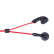 纽曼 NM-XK01 防缠绕音乐手机耳机 红色