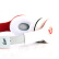 赛尔贝尔（syllable）G15-002 查尔德头戴式无线蓝牙音乐耳机带麦 白色+红色