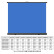 鲸米（JINGMI）BL250背景蓝幕布抠像布2.5*2.5米地拉升降便携式网红直播间拍照视频特效室内外蓝色背景墙幕