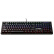 微星（MSI）GK50Z 机械键盘 红轴 RGB光效 有线 游戏电竞办公键盘 104键 吃鸡键盘 黑色
