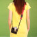 速道（Carry Speed）相机背带肩带 适用佳能 索尼 尼康微单卡片机专用相机带 微速赤霞红