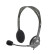 罗技 Logitech H111 头戴式耳机电脑笔记本带耳麦克风教育办公培训 单插口版