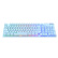黑爵（AJAZZ）AF981有线键盘 游戏键盘 机械手感键盘 薄膜键盘 混彩灯效 19键无冲 98配列 多媒体滚轮 蓝色	