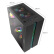 先马（SAMA）剑魔升级版 炫彩RGB游戏电脑主机箱 钢化玻璃侧透/支持ATX主板/240水冷位/U3/背线（厂家直送）