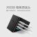 飞利浦（PHILIPS）小飞魔方USB智能插座  3USB+2位 2.4A快充 1.5米黑 插线板/插排/排插/接线板/拖线板