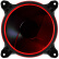 乔思伯（JONSBO）Eclipse日食PLUS-炫光红 12CM机箱风扇（LED发光风扇/主板3PIN接口+电源D型口接口）