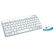 罗技（Logitech） MK245 Nano 无线键鼠套装 电脑台式机笔记本迷你键鼠套装鼠标键盘 MK245白色