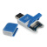 飚王（SSK）SCRS022标准USB接口读卡器 支持TF/Micro SD手机卡 风云系列（颜色随机）