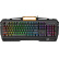 多彩（Delux）KM9028 有线键盘 游戏键盘 机械手感RGB背光