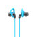 MUKO S800 防脱落 入耳式运动耳机 iOS/安卓双平台兼容 铝合金材质 雾黑蓝线