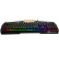 多彩（Delux）KM9028 有线键盘 游戏键盘 机械手感RGB背光