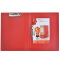 广博(GuangBo)高质感双强力A4文件夹板/彩色资料夹 中国红A2052