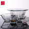 BORMIOLI ROCCO 意大利进口 波米欧利  沙拉碗 钢化玻璃碗  面碗 微波炉碗 口径22cm