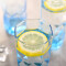 乐美雅（Luminarc）八角钻石凝彩直身杯法国弓箭玻璃杯凉水壶果汁杯水杯6只装320ml(冰蓝)J7982