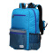 国誉(KOKUYO)护脊减负学生书包双肩包带雨衣容量可扩展 中号/蓝 WSG-SBN02B