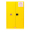 防爆柜安全柜化学品储存柜危险品工业防火柜110加仑黄色不带滚轮