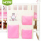 呵宝（HOPE） 婴儿床的收纳袋挂袋床头床边储物袋 粉色 挂袋一个