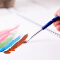 得力（deli） 水彩颜料24色18色12色管装水彩画颜料初学者绘画写生水粉画颜料 4支装水粉画笔套装