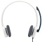 罗技（Logitech）H150 立体声耳机麦克风 白色