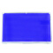 得力（deli） 印台印泥/办公印台/长方形印台 橡皮章印泥 财务专用印油 9864蓝色方形印台