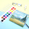 晨光（M&G）文具18色全干水彩颜料学生美术考级专用绘画考试系列 APL97663