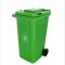 YONNYO 户外塑料大号垃圾桶小区餐厅垃圾桶果皮箱垃圾箱室外环卫带轮大号垃圾桶分类垃圾桶带盖垃圾桶 红色(新料加厚) 120L