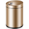 佳帮手 智能感应垃圾桶抖音同款家用充电自动厨房卫生桶客厅卧室静音垃圾筒 香槟金(8L)