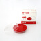 西玛（SIMAA）80mm 快干印台印泥 财务办公用品 红色圆形透明外壳 9801