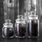 乐美雅（Luminarc） 密封罐玻璃储物罐密封瓶茶叶罐奶粉罐透明干果玻璃罐玻璃瓶 3件套（大中小各一个）