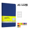 齐心（COMIX）A5 122张优品商务笔记本子/记事本/日记本 蓝色 办公文具 C5902