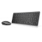戴尔（DELL） 智能无线鼠标黑色键盘组合套装办公游戏两用键盘通用无线鼠标 黑色