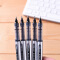 得力（deli）直液式走珠笔/写字笔 学生考试笔 办公中性笔 子弹头 0.5mm s656 直液式 黑色