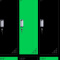 彩色更衣柜铁皮柜员工储物柜带锁柜多门柜寄存包柜鞋柜浴室健身储存柜拆装六门黑边绿色