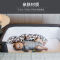 KinderKraft 婴儿床 便携欧式宝宝床 新生儿bb折叠小床拼接大床 幼儿BB多功能床边床 灰色