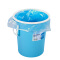 茶花（CHAHUA） 塑料垃圾桶带夹废纸篓垃圾筐 8L 单个装