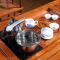 实木茶桌椅组合中式实木茶台仿古功夫茶桌茶几桌茶艺泡茶桌1700*800*750mm